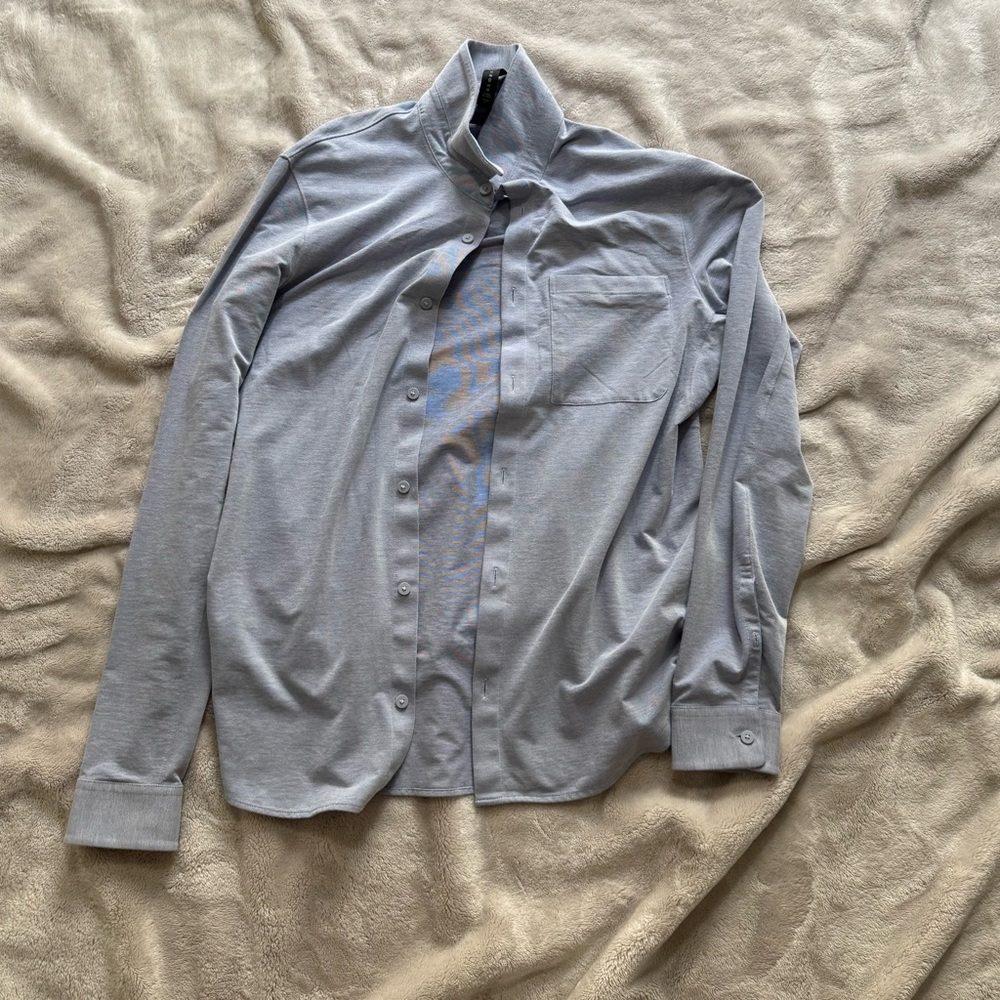 Lulu Lemon Men’s Commission Long Sleeve Shirt